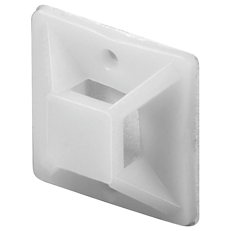 Passante adesivo 19x19mm per fascette 100 pz