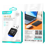 Scheda di rete WiFi USB nero KSC-1424