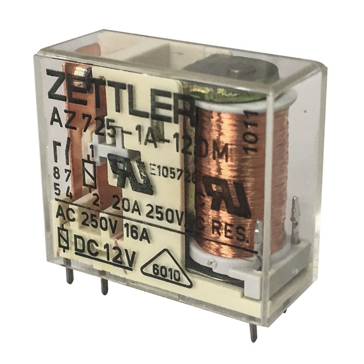 Relè 6V SPST AZ725-1C-6DM Zettler