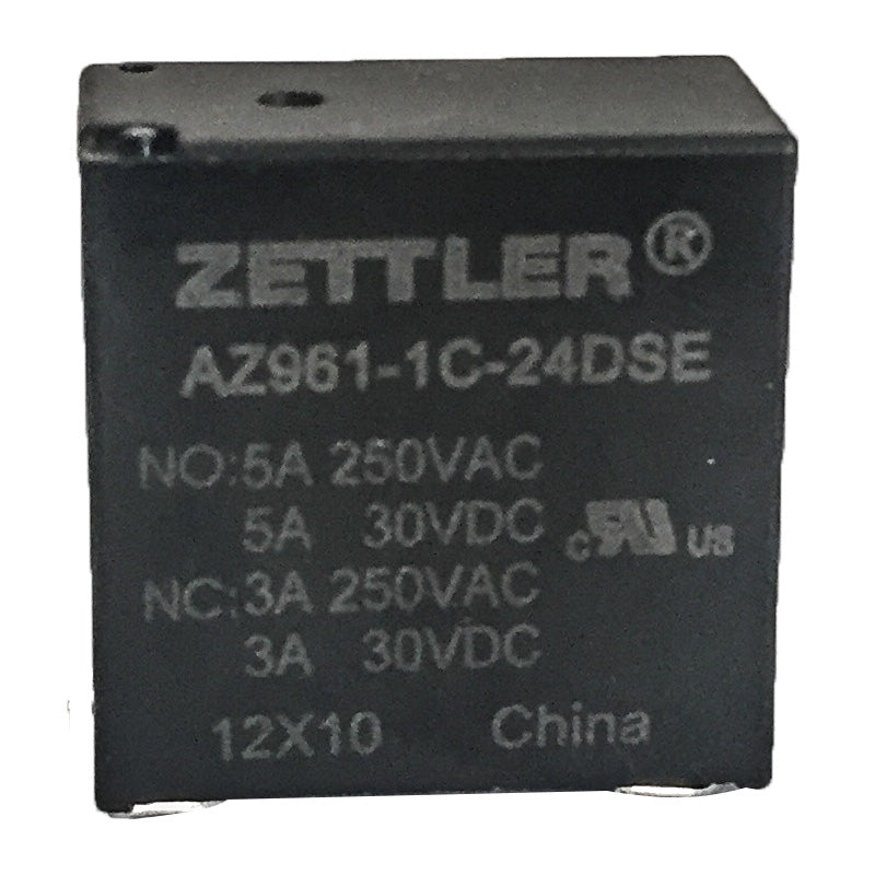 Relè elettromeccanico Zettler 24V DC SPDT AZ961-1C-24DSE