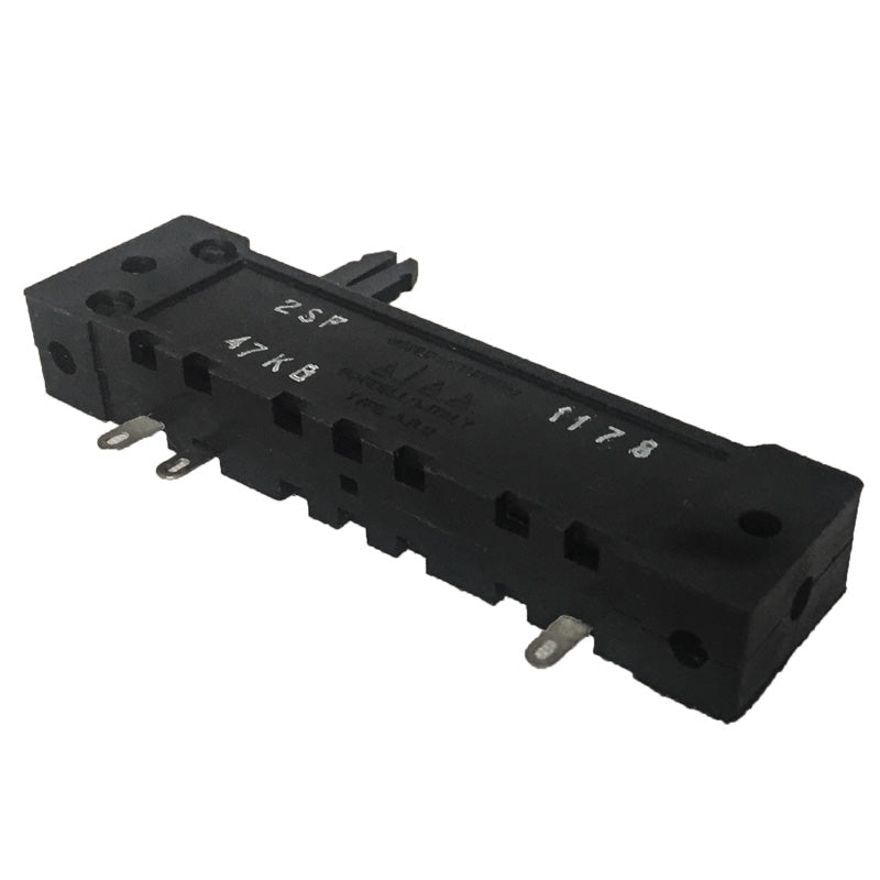 Potenziometro slider a slitta 47 kΩ con corpo plastico