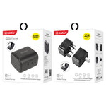 Adattatore da viaggio KSC-174 per prese elettriche Europa America Inghilterra