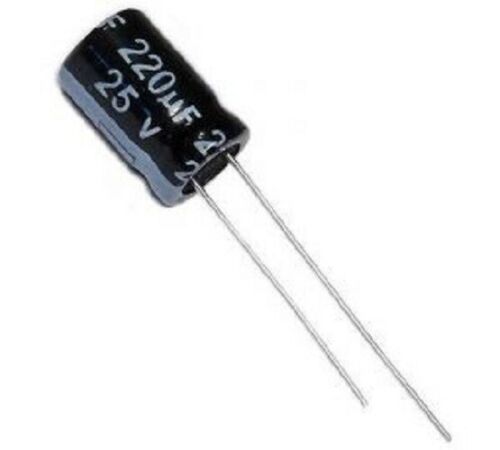 Condensatore elettrolitico 220uF 25V A1765