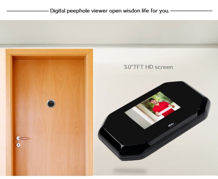 Spioncino digitale con schermo HD da 3 pollici e fotocamera 1 MP - immagine 10