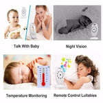 Monitor per bambini VB601 con schermo LCD da 2 pollici - immagine 10