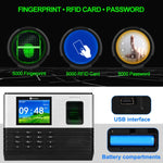 Rilevatore presenze Realand AL355 con impronte digitali e WiFi - immagine 11