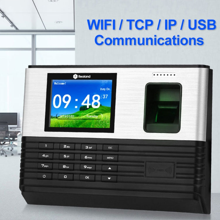 Rilevatore presenze Realand AL355 con impronte digitali e WiFi - immagine 12