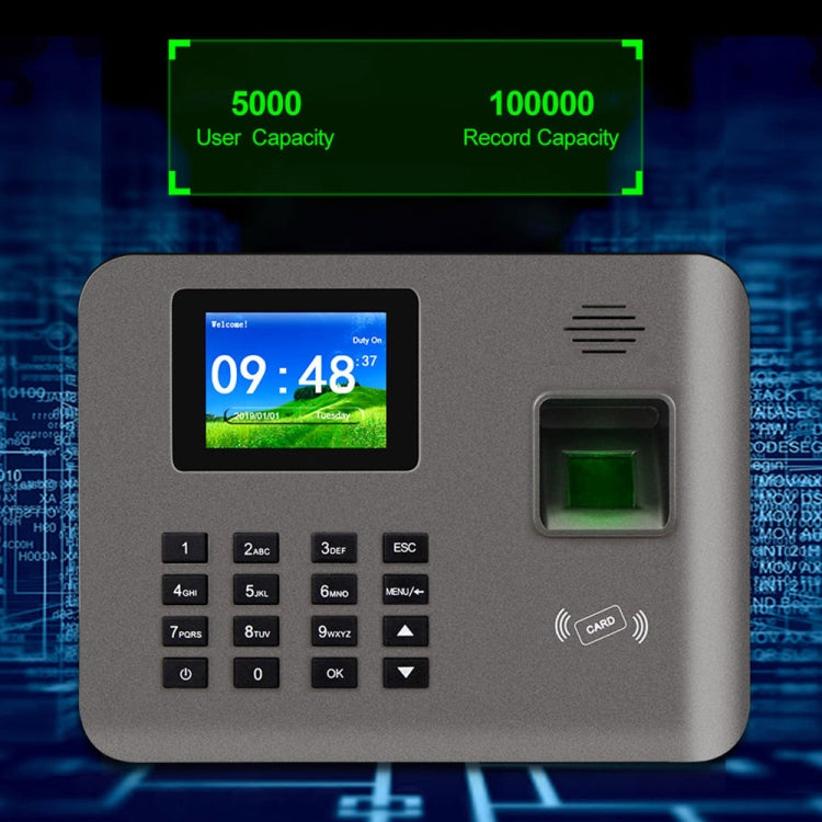 Lettore impronte digitali Realand AL321 con schermo LCD 2,4 pollici - immagine 9