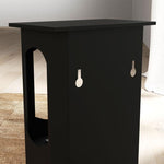 Freestanding Bioethanol Fireplace, 1.2L Burner (3-Hour Runtime), Heated Area 20–25 m2, Black