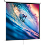 120 inch Projector Screen, 1:1 Format, 160° Angle, Ceiling or Wall Mountable
