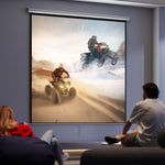 120 inch Projector Screen, 1:1 Format, 160° Angle, Ceiling or Wall Mountable
