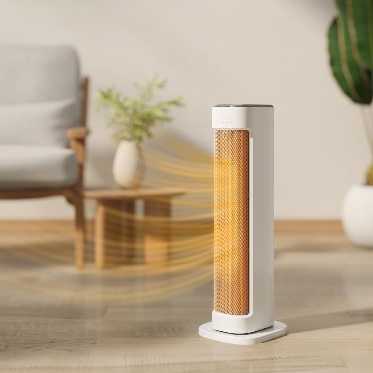 Low Consumption 2000W Electric Heater with 3 Modes, Adjustable Thermostat, Tip-Over and Overheating Protection