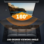 85-inch motorized projection screen, 4K HD electric, wall or ceiling mount, control panel and remote control