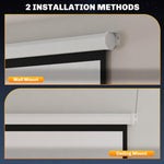 85-inch motorized projection screen, 4K HD electric, wall or ceiling mount, control panel and remote control
