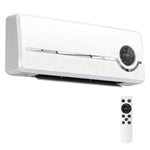 Wall-Mounted Fan Heater – 2000W Ceramic Wall Heater with Fan, Remote Control, 2 Heating Modes, LED Display