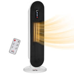 1200/2000W oscillating fan heater – mini PTC ceramic heater – remote control included – supplemental heater