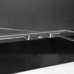 Wall-mounted/recessed bioethanol fireplace, 2.8 L burner, approx. 3.5-hour burn time, dimensions 102W x 16D x 43H cm, coverage 25–30 m2, metal.