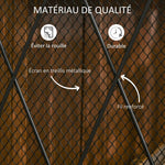 Fireplace Safety Screen 120 x 79 cm – Fireguard for Fireplace or Stove – Spark Guard – Safety Barrier – 3 Folding Panels and Door – Black Metal
