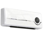1000/2000W ceramic wall heater, electric radiator, fan, thermostat, timer, 50x18.6x12.9cm, white