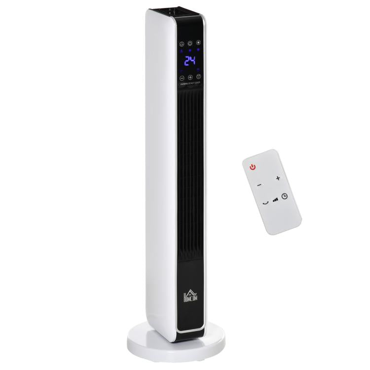 Termoventilatore ceramico 2200 W con oscillazione a 65° e telecomando - immagine 12