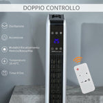 Termoventilatore ceramico 2200 W con oscillazione a 65° e telecomando - immagine 8