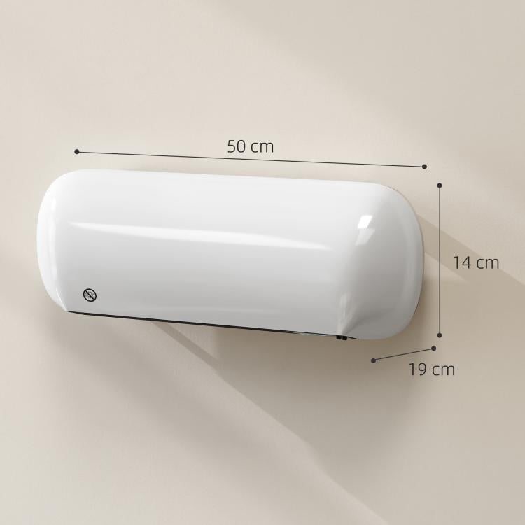Termoventilatore ceramico da parete 2000 W con termostato e timer - immagine 5