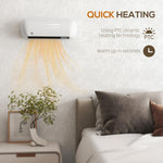 Termoventilatore ceramico da parete 2000 W con termostato e timer - immagine 6