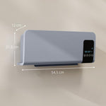 2000W Wall Mounted Heater, 18-45 DegreesC Temperature, Grey