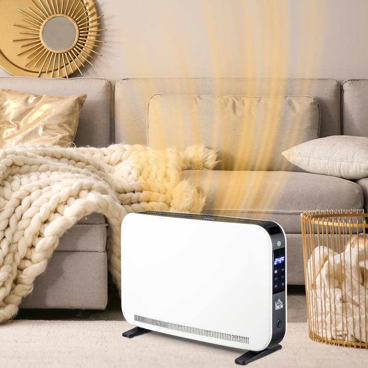 Three-Mode Modern Slimline Heater, 7-35℃ Temperature
