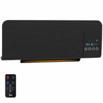 2000W Wall Mounted Heater, 18-45 DegreesC Temperature, Black