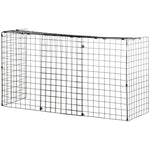 Extendable Fire Guard Screen, Freestanding Fire Screen Spark Guard, Folding Fireplace Cover, Wire Mesh, Child & Pet Safety Barrier for Fireplaces, 81.5-160cm, Black
