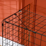 Extendable Fire Guard Screen, Freestanding Fire Screen Spark Guard, Folding Fireplace Cover, Wire Mesh, Child & Pet Safety Barrier for Fireplaces, 81.5-160cm, Black