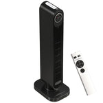 2000W Ceramic Electric Heater with Fan, Timer, Oscillation - Black