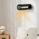 Termoventilatore ceramico da parete 2000 W con timer e telecomando - immagine 4