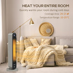 2kW PTC Ceramic Tower Heater, 10-35 DegreesC Temperature Range