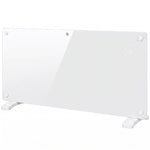 Smart Panel Heater Wall Mounted Freestanding, Electric Heater with Weekly Timer, Open Window & Anti-Frost, 2000W, White