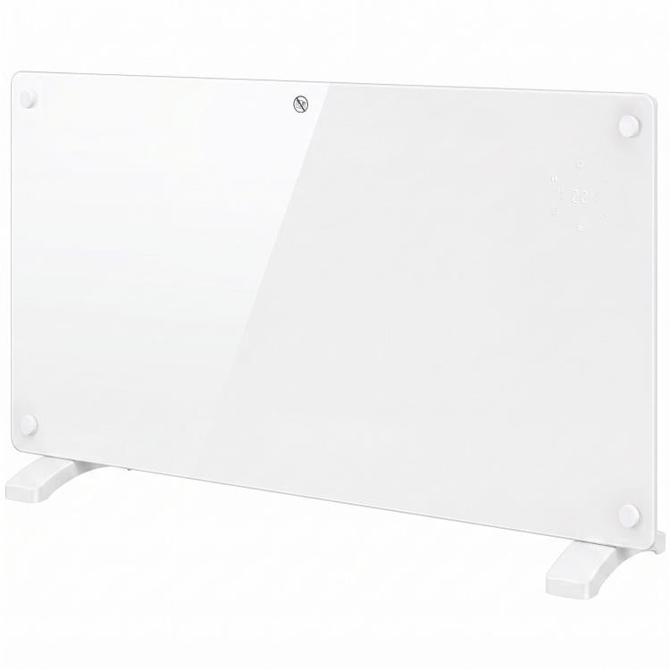 1500W Smart Panel Heater Wall Mounted & Freestanding, Electric Heater with Weekly Timer, Open Window & Anti-Frost, White
