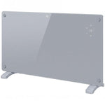 1500W Smart Panel Heater Wall Mounted & Freestanding, Electric Heater with Weekly Timer, Open Window & Anti-Frost, Grey