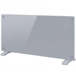 2000W Smart Panel Heater Wall Mounted & Freestanding, Electric Heater with Weekly Timer, Open Window & Anti-Frost, Grey