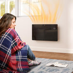 1500W 5-35℃ Smart Control Heater - Black