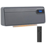 Termoventilatore ceramico da parete Wi-Fi 2000 W grigio