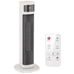 Portable Space Heater, 2000W Ceramic Heater with 4 Modes (Eco Mode), Adjustable Thermostat, Remote, Low Energy