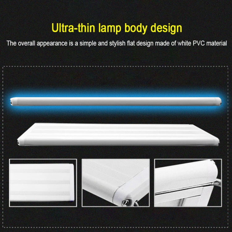 Lampada LED con staffa per acquario in vetro 30-42 cm