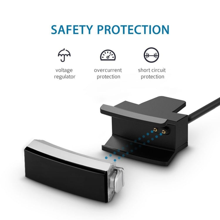 Cavo caricatore USB per Fitbit Alta con pulsante di ripristino