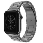 Cinturino in acciaio con fibbia pieghevole per Apple Watch