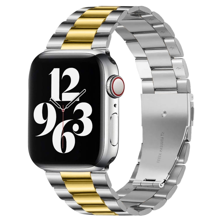 Cinturino in acciaio con fibbia pieghevole per Apple Watch