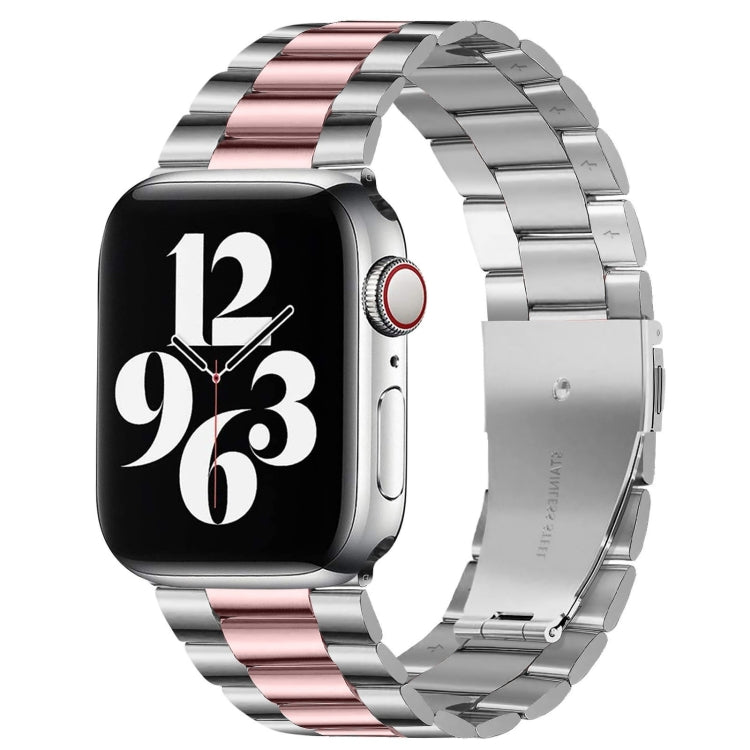 Cinturino in acciaio con fibbia pieghevole per Apple Watch