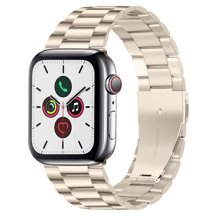 Cinturino in acciaio con fibbia pieghevole per Apple Watch