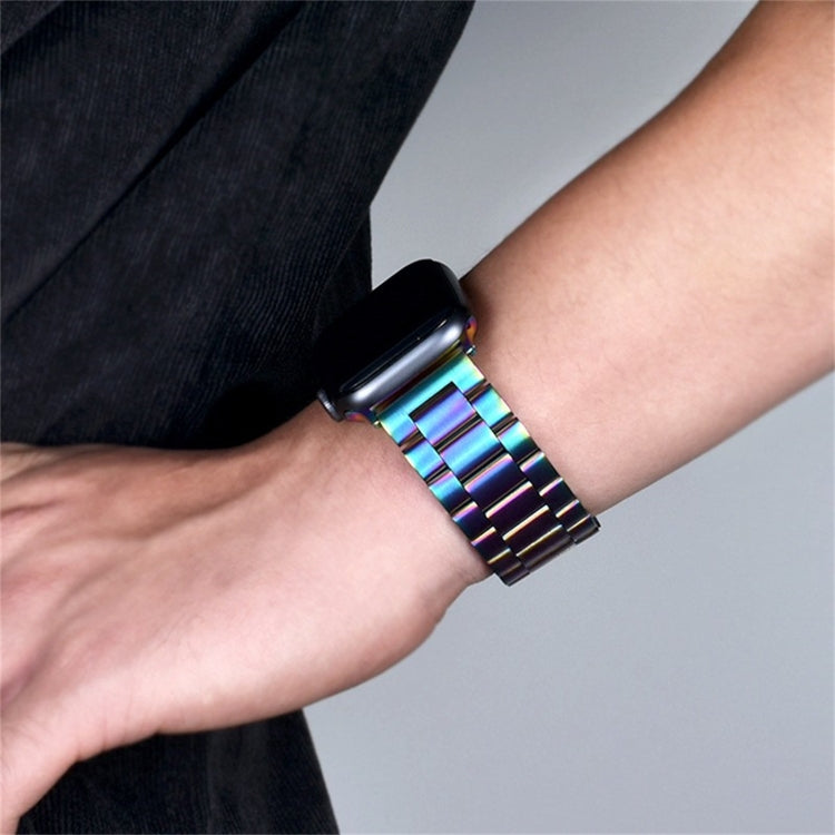 Cinturino in acciaio con fibbia pieghevole per Apple Watch