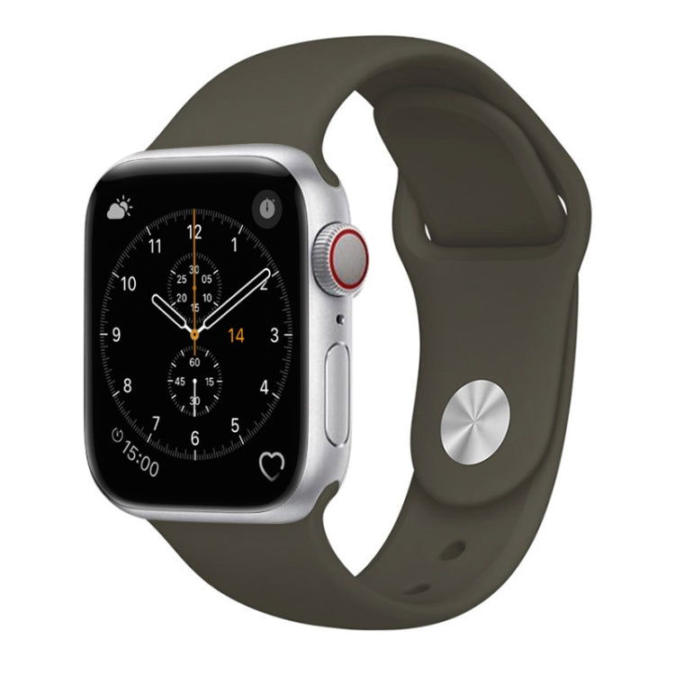 Cinturino in silicone per Apple Watch 38mm serie 1-3